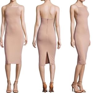 NWOT Alice + Olivia Air Kia Side Strap Fitted Dress Size 6